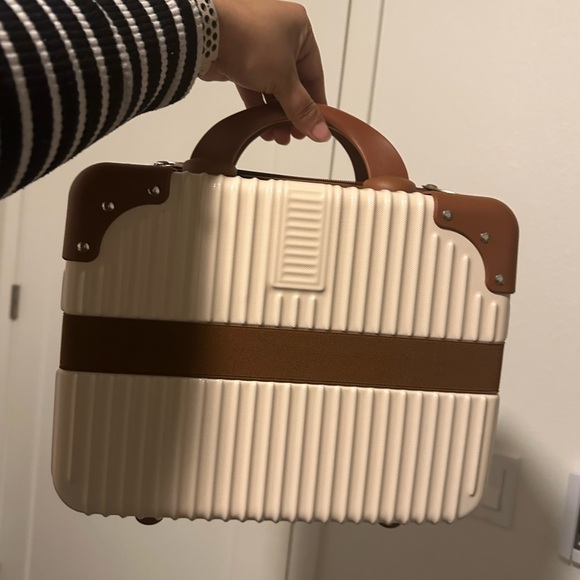 Handbags - Mini Luggage carry on bag hardcase